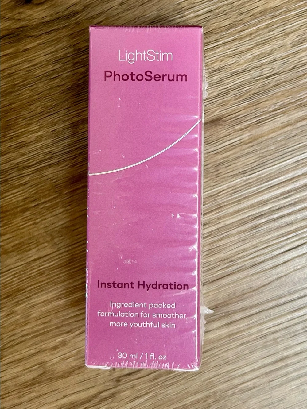 NIB LightStim PhotoSerum Instant Hydration Anti-Aging Serum 1oz/30ml